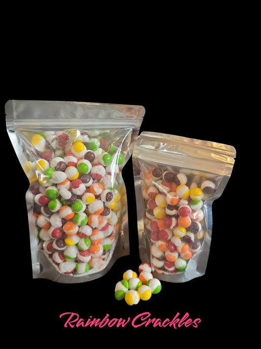 Freeze Dried Rainbow Crackles